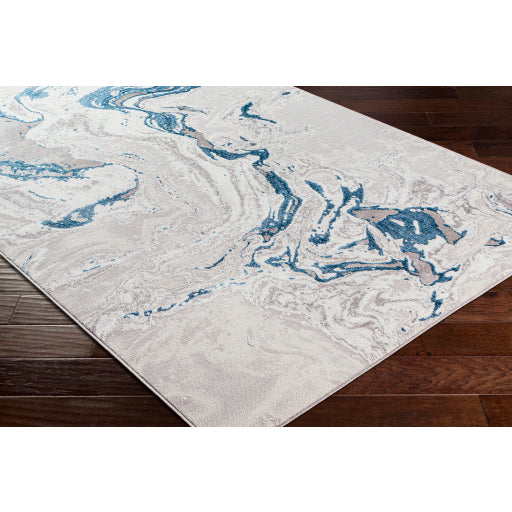 Surya Lustro LSR-2303 Medium Gray Modern  Rug