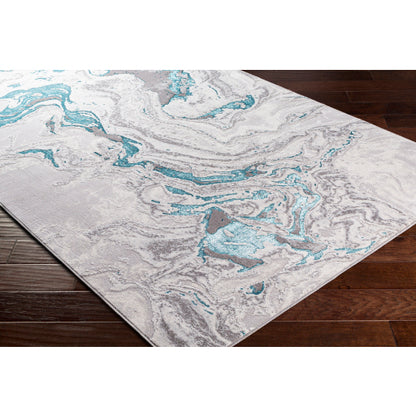 Surya Lustro LSR-2304 Medium Gray Modern  Rug