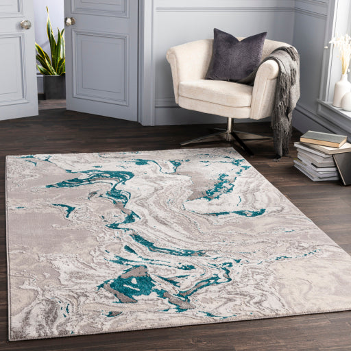 Surya Lustro LSR-2304 Medium Gray Modern  Rug