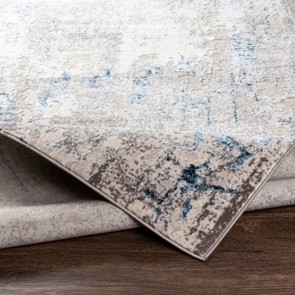 Surya Lustro LSR-2315 Dark Blue Modern  Rug