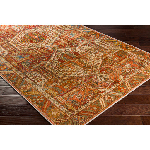 Surya Lavable LVB-2300 Rust Global  Rug