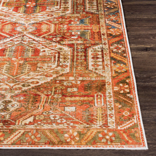 Surya Lavable LVB-2300 Rust Global  Rug