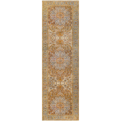 Surya Lavable LVB-2302 Mustard Traditional  Rug
