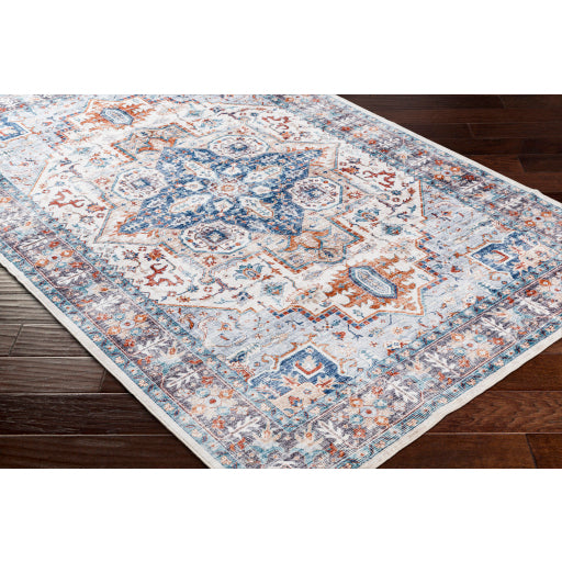 Surya Lavable LVB-2305 Ice Blue Traditional  Rug