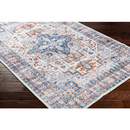 Surya Lavable LVB-2305 Ice Blue Traditional  Rug