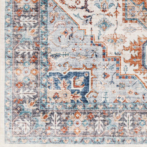 Surya Lavable LVB-2305 Ice Blue Traditional  Rug