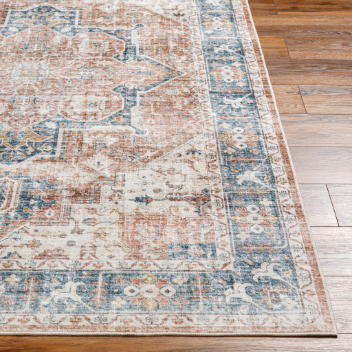 Surya Lavable LVB-2307 Brown Traditional  Rug