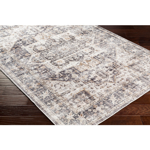 Surya Lavable LVB-2308 Gray Traditional  Rug