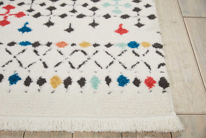 Nourison Home Kamala  White  Contemporary