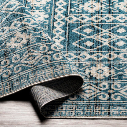 Surya Lavadora LVR-2300 Ink Blue Global  Rug