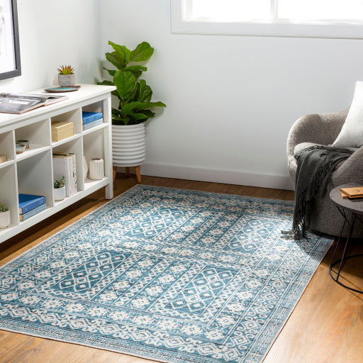 Surya Lavadora LVR-2300 Ink Blue Global  Rug