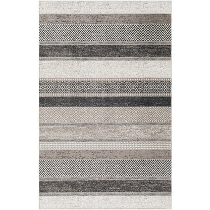 Surya Lavadora LVR-2304 Black Modern  Rug