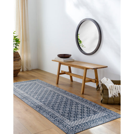 Surya Lavadora LVR-2308 Ink Blue Traditional  Rug