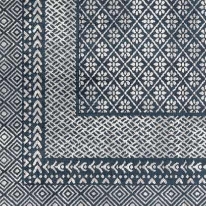 Surya Lavadora LVR-2308 Ink Blue Traditional  Rug