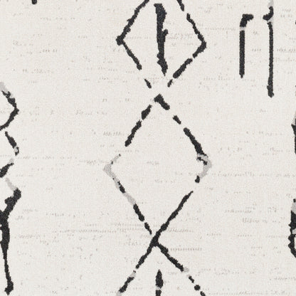 Surya Lavadora LVR-2318 Black Modern  Rug