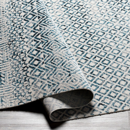 Surya Lavadora LVR-2320 Ink Blue Global  Rug