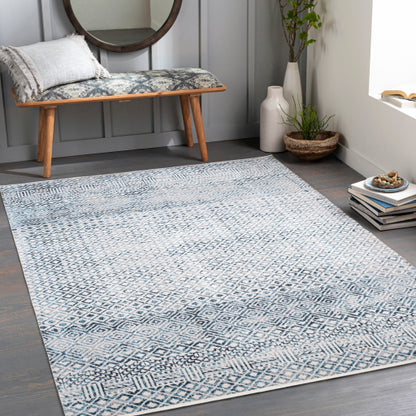 Surya Lavadora LVR-2320 Ink Blue Global  Rug