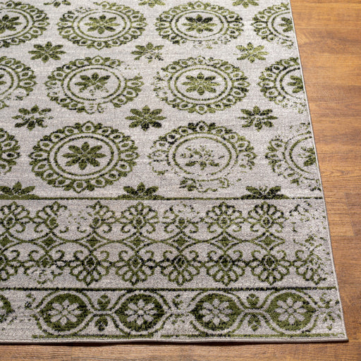 Surya Lavadora LVR-2326 Black Traditional  Rug