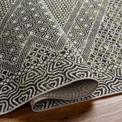 Surya Lavadora LVR-2328 Black Global  Rug