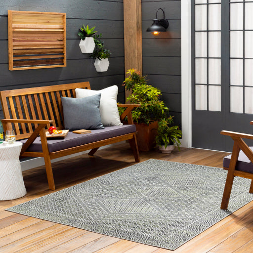 Surya Lavadora LVR-2328 Black Global  Rug