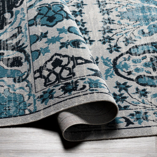 Surya Lavadora LVR-2333 Ink Blue Traditional  Rug