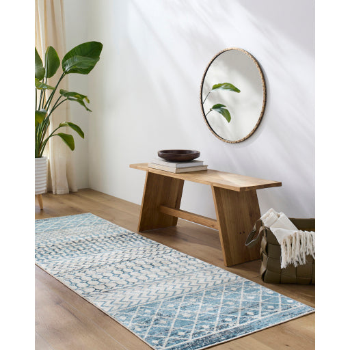 Surya Lavadora LVR-2334 Ink Blue Global  Rug