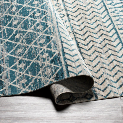 Surya Lavadora LVR-2334 Ink Blue Global  Rug