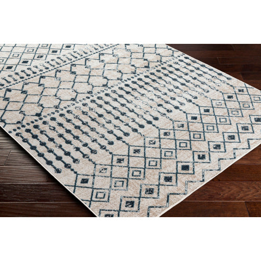 Surya Lavadora LVR-2338 Ink Blue Global  Rug