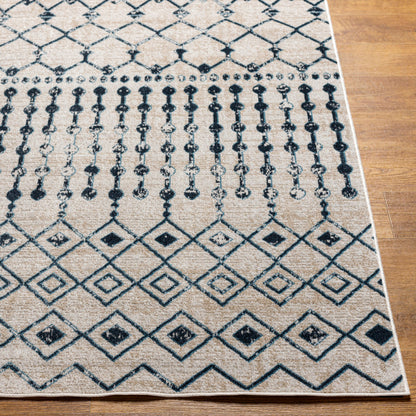 Surya Lavadora LVR-2338 Ink Blue Global  Rug
