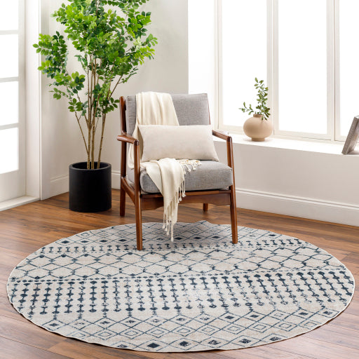 Surya Lavadora LVR-2338 Ink Blue Global  Rug