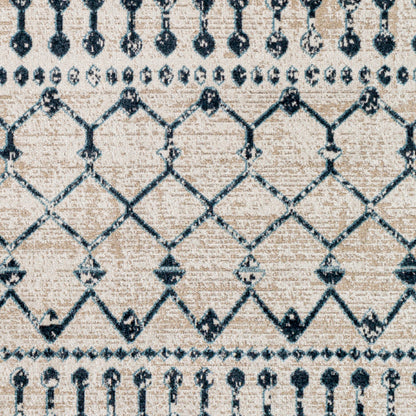 Surya Lavadora LVR-2338 Ink Blue Global  Rug