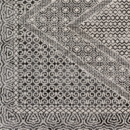 Surya Lavadora LVR-2342 Black Global  Rug