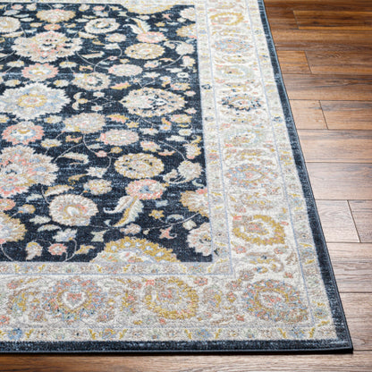 Surya Lavadora LVR-2350 Dark Blue Traditional  Rug