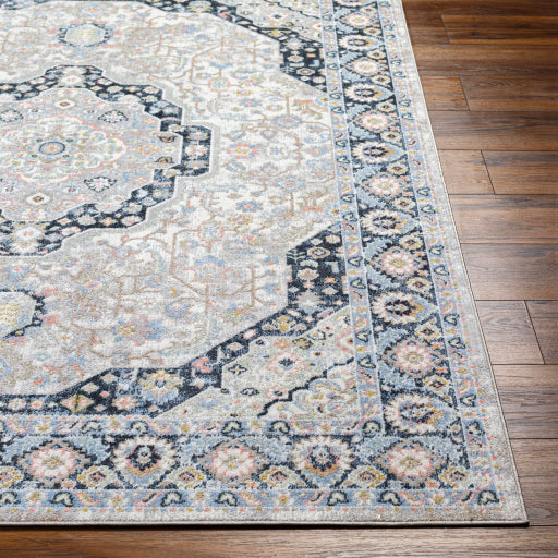Surya Lavadora LVR-2352 Light Blue Traditional  Rug