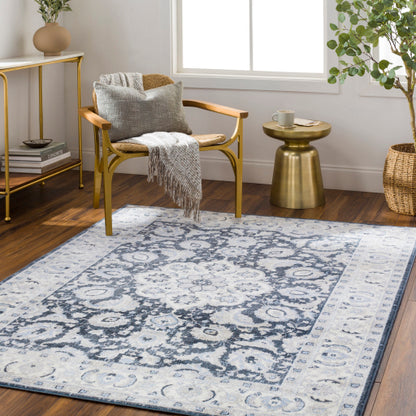 Surya Lavadora LVR-2353 Slate Traditional  Rug