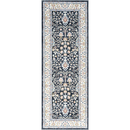 Surya Lavadora LVR-2354 Dark Blue Traditional  Rug
