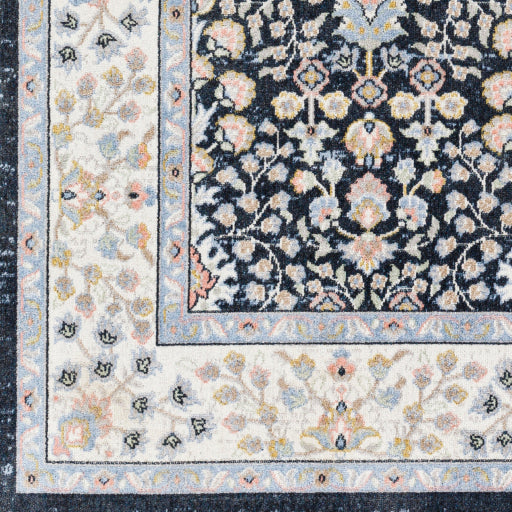Surya Lavadora LVR-2354 Dark Blue Traditional  Rug