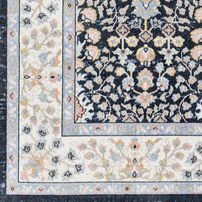 Surya Lavadora LVR-2354 Dark Blue Traditional  Rug