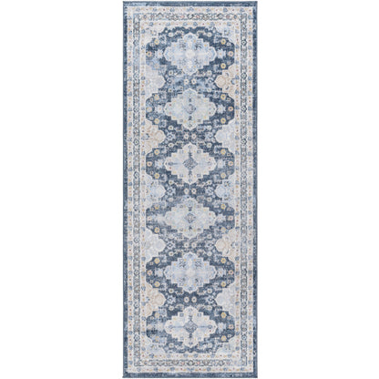 Surya Lavadora LVR-2357 Dark Blue Traditional  Rug
