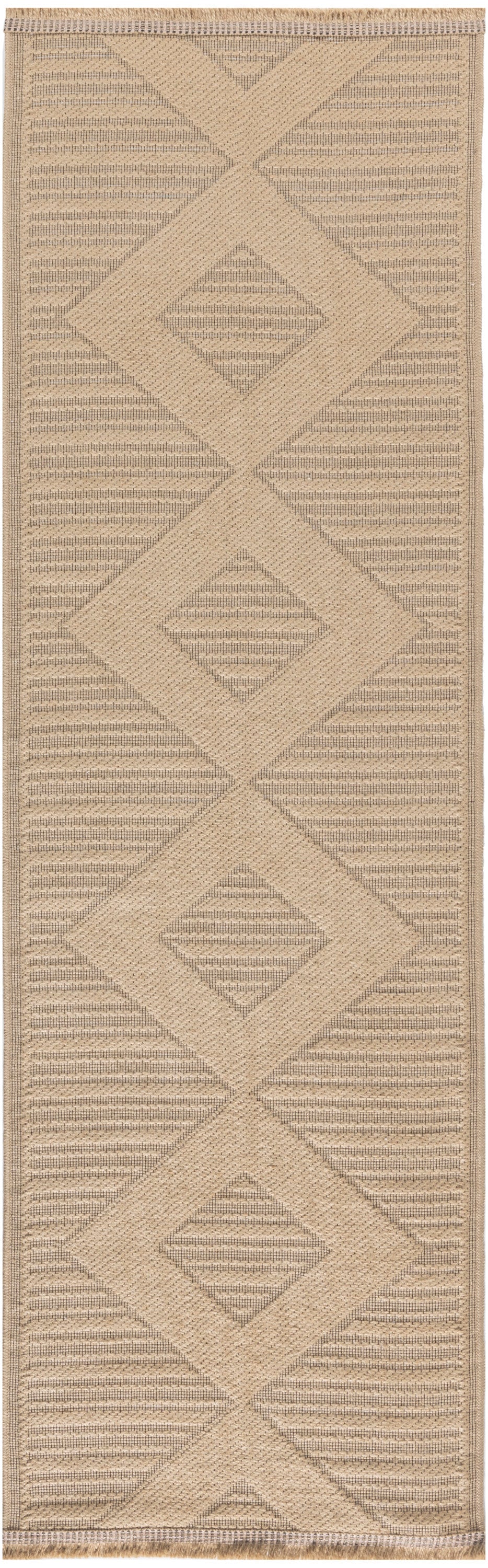 Nourison Home Washable Jute WSJ01 Natural Beige Contemporary Loom-woven Rug