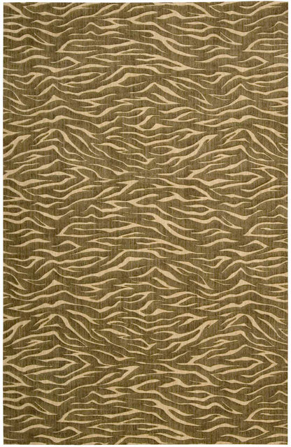 Nourison Home Cosmopolitan CS29 Cocoa Contemporary Loom-woven Rug