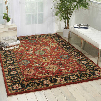 Nourison Home Jaipur  Brick  Traditional