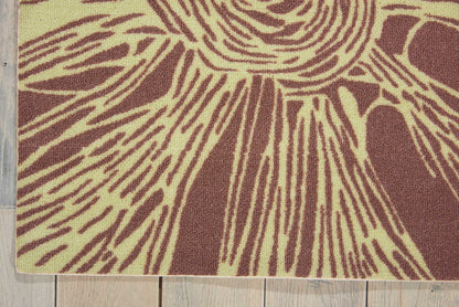 Nourison Home Home & Garden  Green  Contemporary