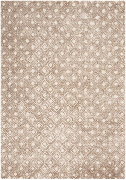 Nourison Home Deco Mod DEC02 Taupe Transitional Tufted Rug