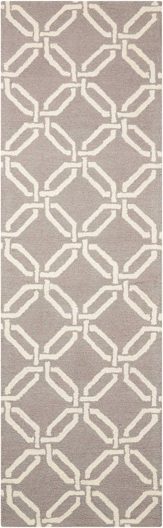 Nourison Home Linear  Silver  Contemporary