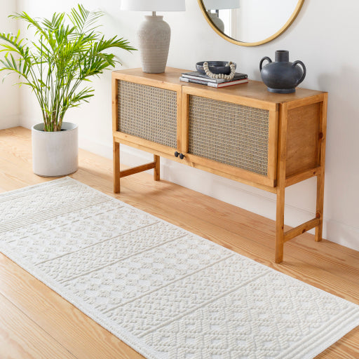 Surya Lyna LYA-2309 White Cottage  Rug