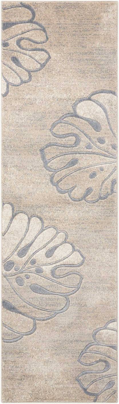 Nourison Home Maxell MAE04 Beige Contemporary Power-loomed Rugs