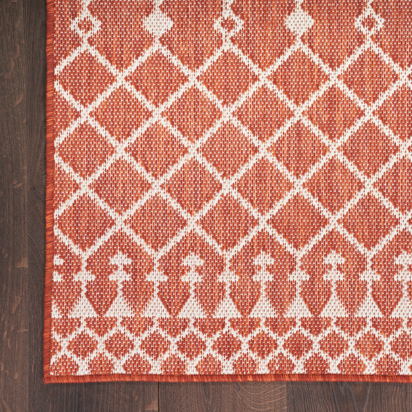 Nourison Home Positano  Terracotta  Contemporary