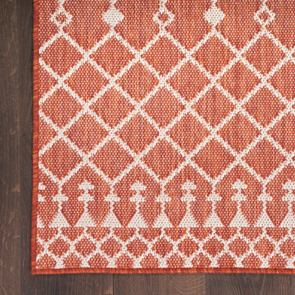 Nourison Home Positano  Terracotta  Contemporary