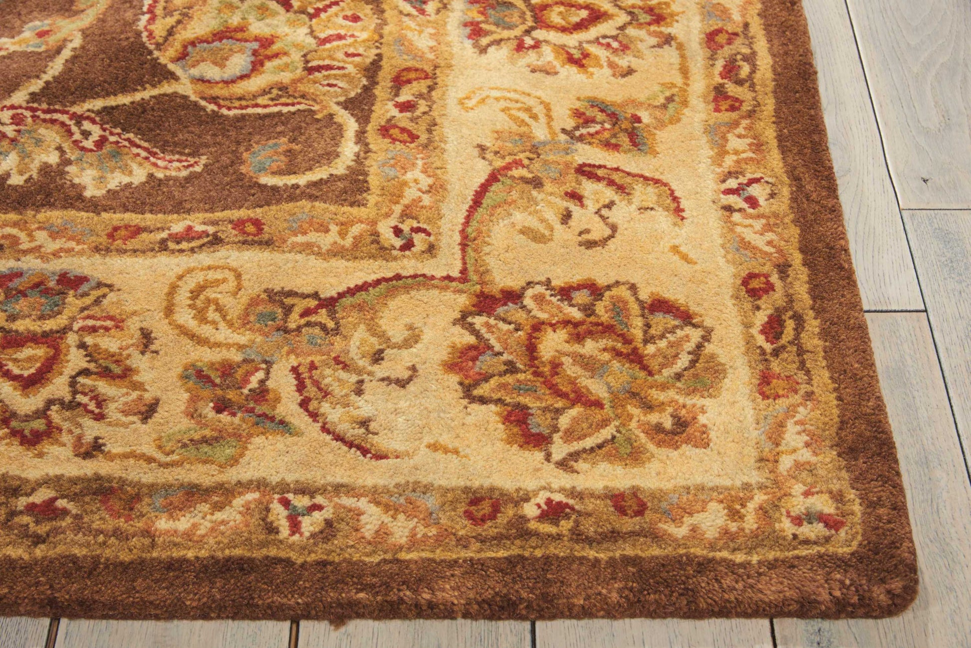 Nourison Home Jaipur  Brown  Traditional